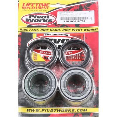 Load image into Gallery viewer, 2008-2009 Suzuki LTA-750X King Quad Pivot Works Front Wheel Bearing Kit Suzuki A
