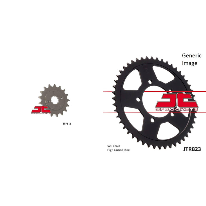 Front & Rear Sprocket Kit fits Street SUZUKI GSX600F Katana 1989-1991