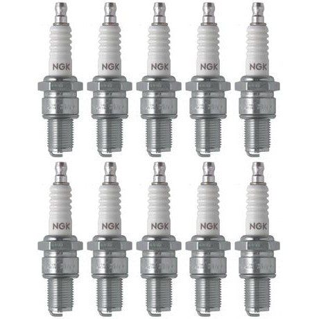 Set of 10 NGK Standard Spark Plugs for Suzuki RM80 1996-1986 Engine 80cc