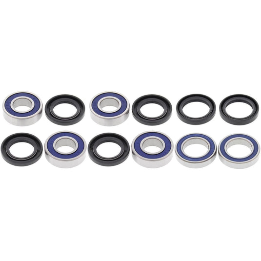 Complete Bearing Kit for Front and Rear Wheels fit Suzuki LT-50 84-87