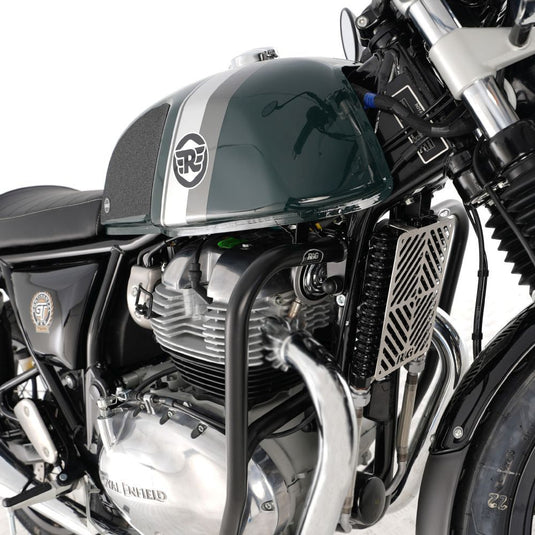 R&G Racing Black Oil Cooler Guard For 2019-2023 Royal Enfield Continental GT 650