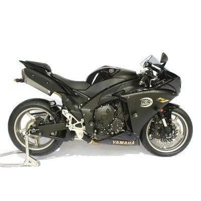 Load image into Gallery viewer, R&amp;G Racing Black Aero Style Crash Protection Bobbins For 2009-2012 Yamaha YZF R1
