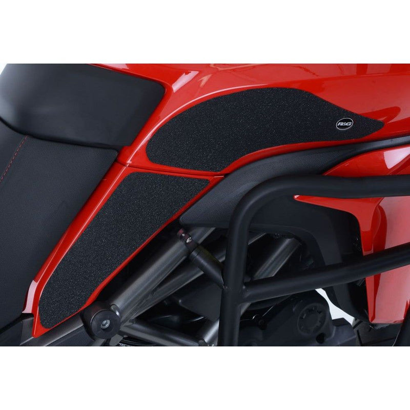 Load image into Gallery viewer, R&amp;G Racing Clear Tank Traction Grips For 2017-2021 Ducati Multistrada 950
