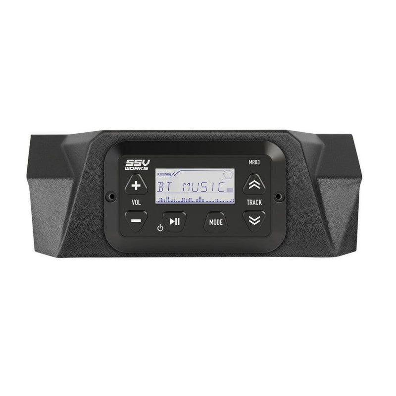 Load image into Gallery viewer, SSV Works Dash Mount Panel for MRB3 Media Controller For Can-Am Maverick X3 2017-2022
