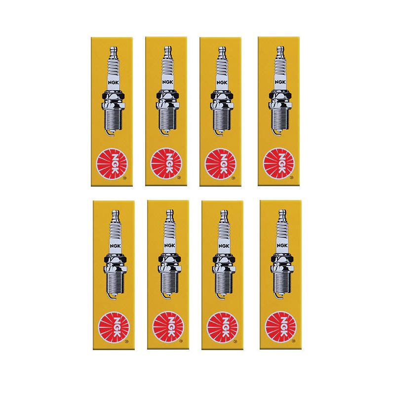 Load image into Gallery viewer, Set of 8 NGK Standard Spark Plugs for Arctic Cat JAG 1988-1986 Engine 440cc
