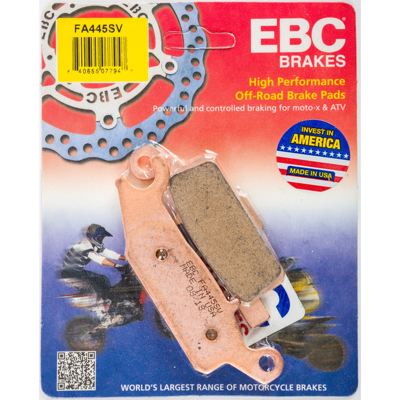 Load image into Gallery viewer, EBC 1 Pair SV Series Severe Duty Brake Pads MPN FA445SV

