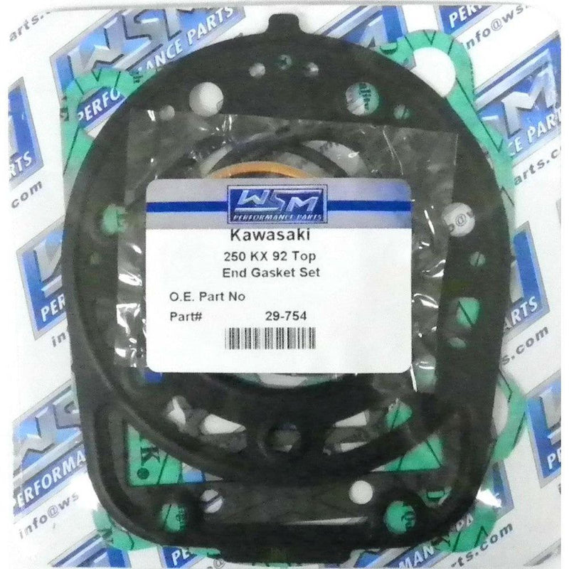 Load image into Gallery viewer, WSM Top End Gasket Kit For Kawasaki 250 KX 1992 29-754

