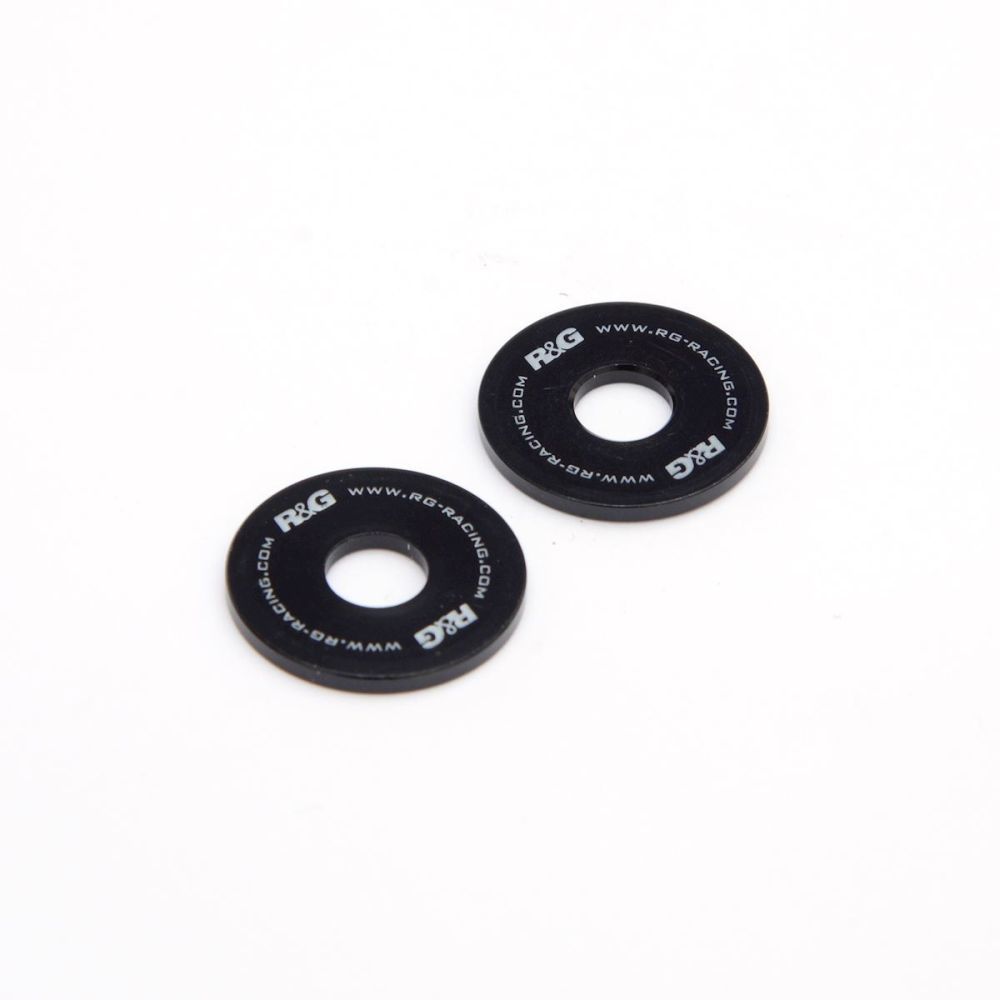 R&G Racing Black Rear Foot Rest Delete Blanking Plates For 2020-2023 KTM 1290 Super Duke R