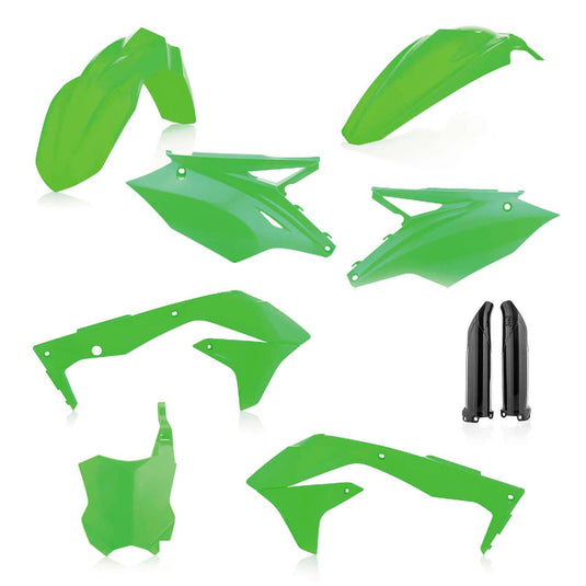 Acerbis Flo Green Full Plastic Kit for Kawasaki - 2685840235