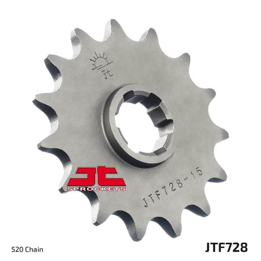 JT Sprockets Front Steel Sprocket 15 Tooth 15T 520 Chain For Cagiva Canyon 600 1996-1999 JTF728.15