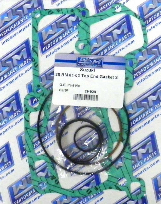 WSM Top End Gasket Kit For Suzuki 125 RM 01-03 29-928