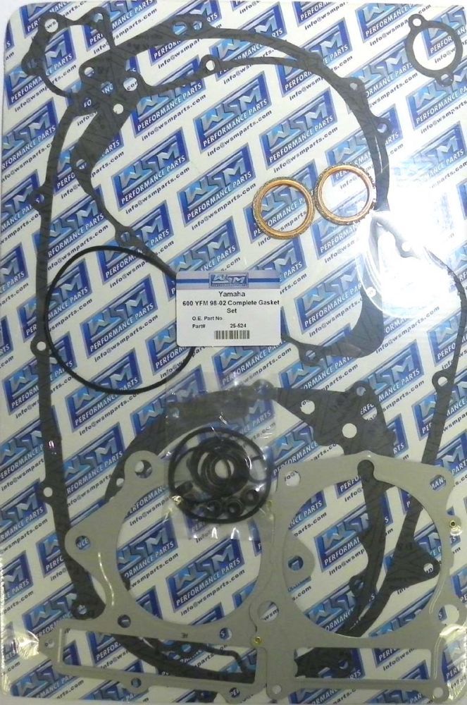 Load image into Gallery viewer, WSM Complete Gasket Kit For Yamaha 600 Grizzly 98-01 25-524
