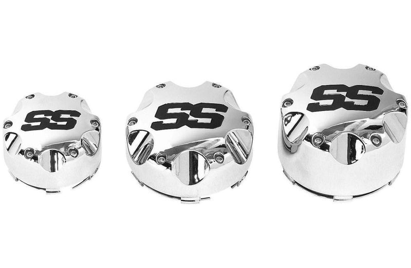 Load image into Gallery viewer, ITP Cast Aluminum Wheel Center Cap Chrome 4/110 332131SS3R
