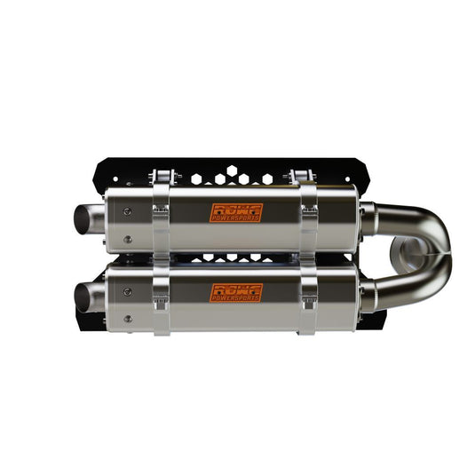 RJWC Dual APX Exhaust For Naturally Aspirated Polaris RZR 10061040