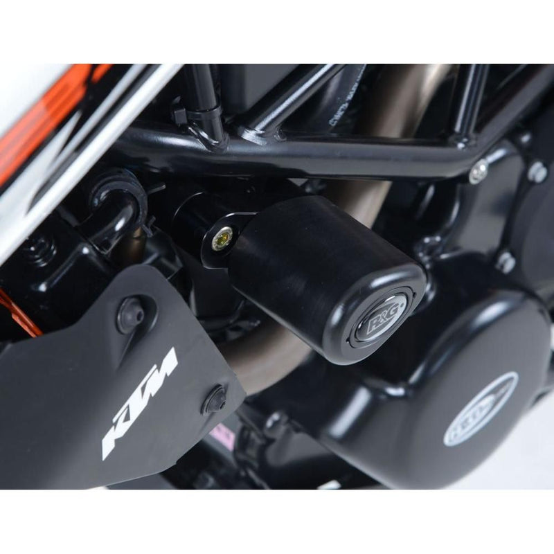 Load image into Gallery viewer, R&amp;G Racing Black Aero Style Crash Protectors CP0289BL
