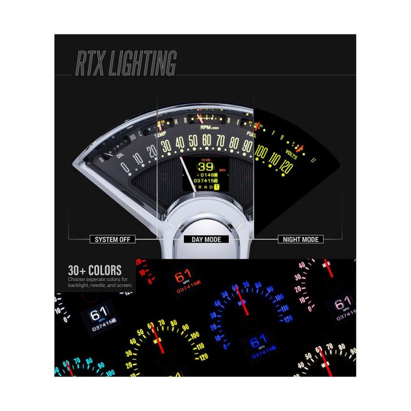 Load image into Gallery viewer, Dakota Digital 1954-1955 Chevrolet Truck First Series RTX Analog Gauge kit RTX-54C-PU-X
