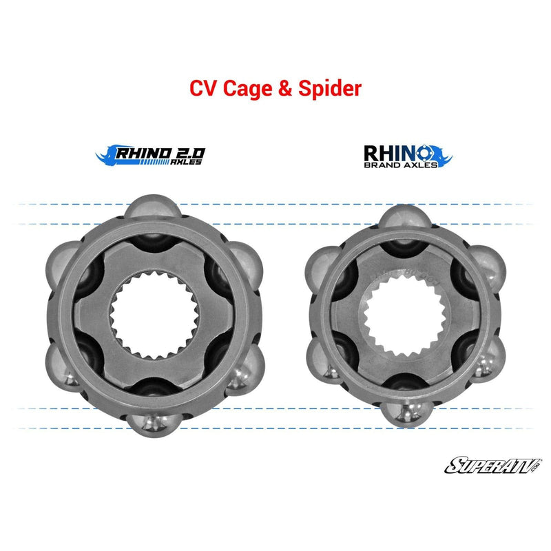 Load image into Gallery viewer, Rhino Polaris Ace XC Heavy-Duty Rear Axle Rhino 2.0 AX-1-2-R-0-DT
