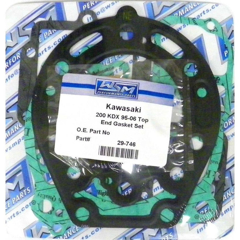 Load image into Gallery viewer, WSM Top End Gasket Kit For Kawasaki 200 KDX 95-06 29-746
