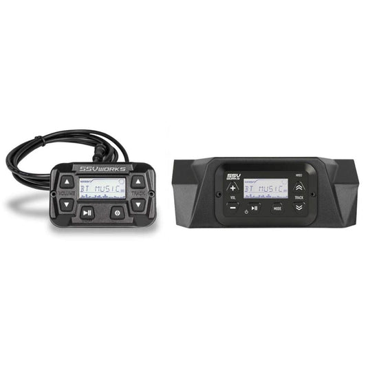 SSV Works MRB3S Media Player With Dash Panel Kit For Can-Am Maverick X3 17-22