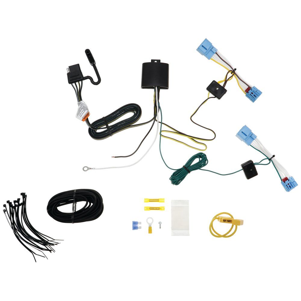 T-One T-Connector Custom Harness, 4-Way Flat, w/Circuit Protected HD Module fits Select Volkswagen ID Buzz