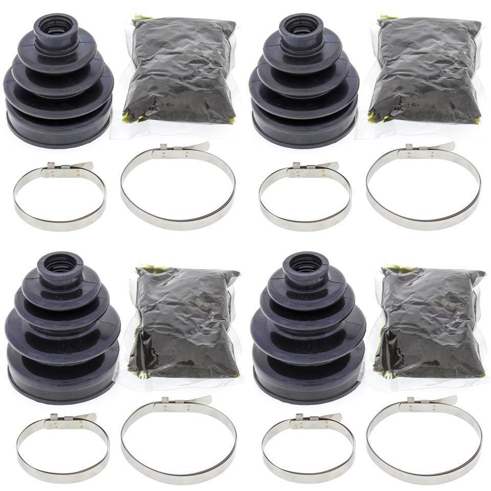Complete Front Inner & Outer CV Boot Repair Kit for Honda TRX420 FPE 2011-2013