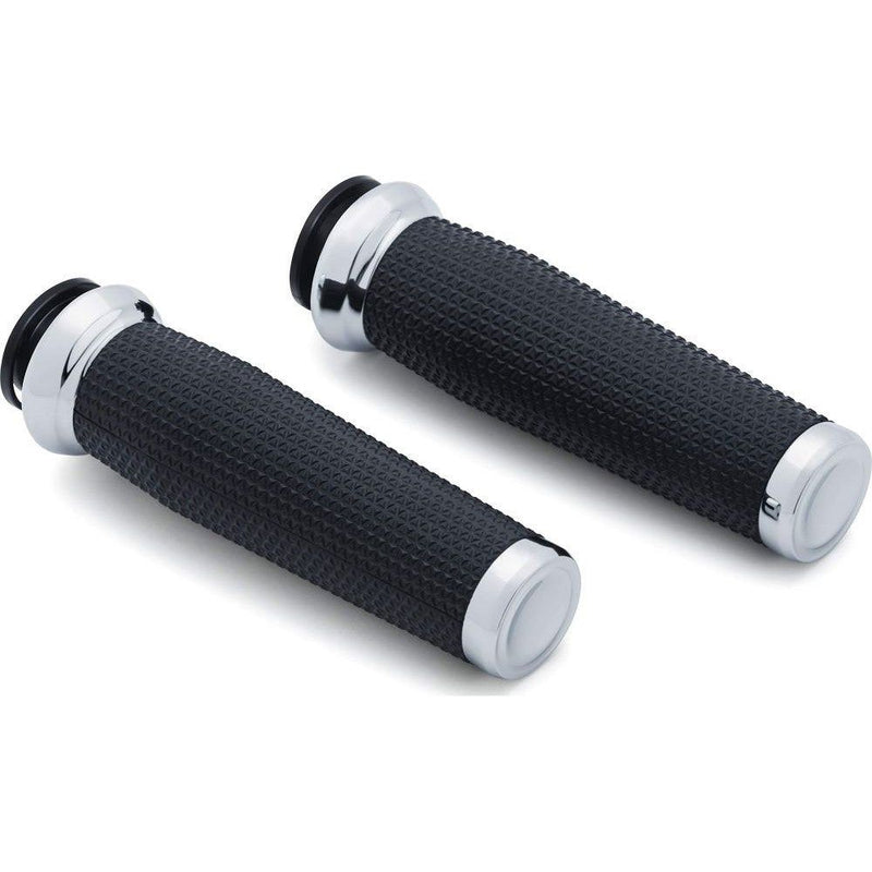 Load image into Gallery viewer, Kuryakyn Thresher Grips for Indian Chrome 5960

