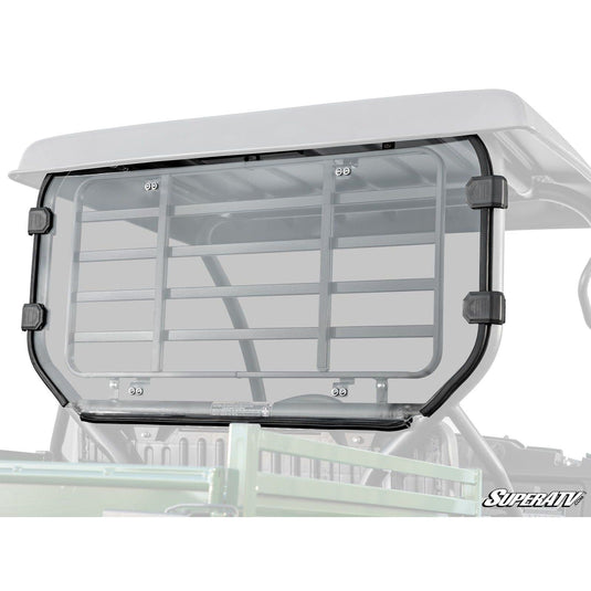 SuperATV Kawasaki Mule SX Rear Windshield RWS-K-MULE-SX-76