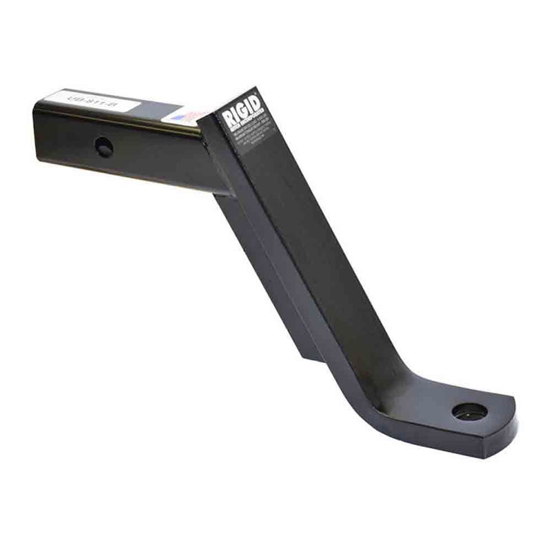 Load image into Gallery viewer, Rigid Hitch Ball Mount for 2&quot; Receivers - 8&quot; Drop - 7&quot; Rise - 11&quot; Length - Made in USA
