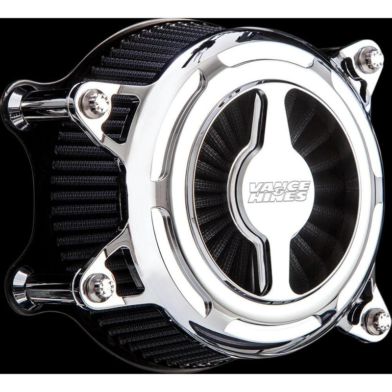 Load image into Gallery viewer, Vance and Hines VO2 Air Intake Blade Chrome 70395
