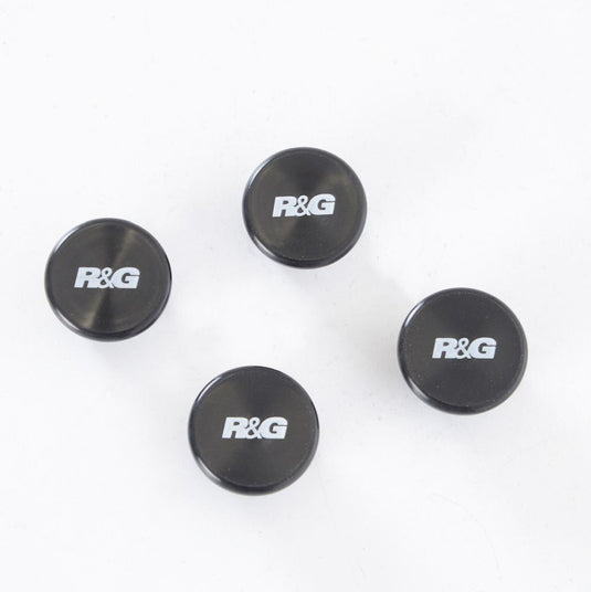 R&G Racing Black Frame Plug Kit For 2017-2021 Ducati Scrambler Desert Sled