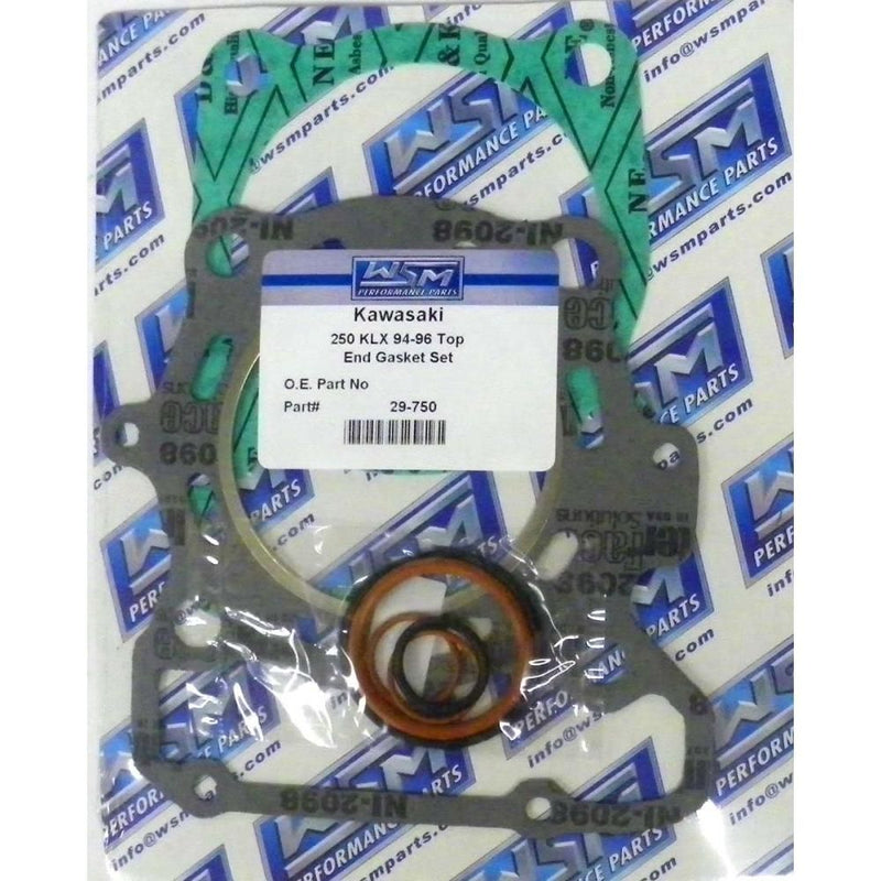Load image into Gallery viewer, WSM Top End Gasket Kit For Kawasaki 250 KLX 94-20 29-750
