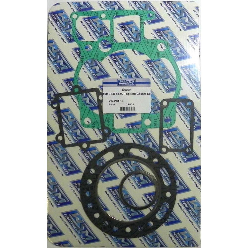 Load image into Gallery viewer, WSM Top End Gasket Kit For Suzuki 500 Quadracer 88-90 29-428
