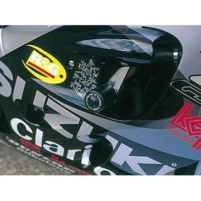 R&G Racing White Classic Style Crash Protectors For 1996-2000 Suzuki GSXR600