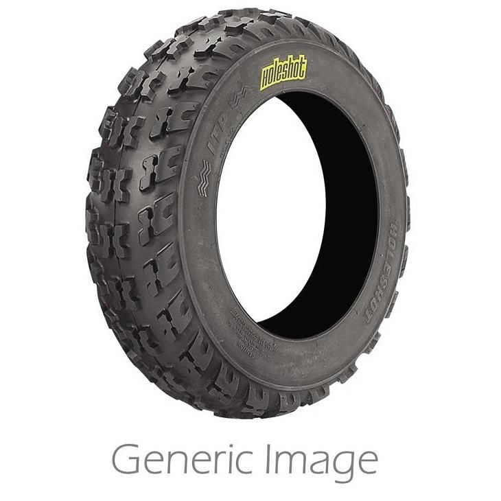 Load image into Gallery viewer, Set of 2 ITP Holeshot H-D Front Tires 22x7-10 6-ply with QUADBOSS Sealant
