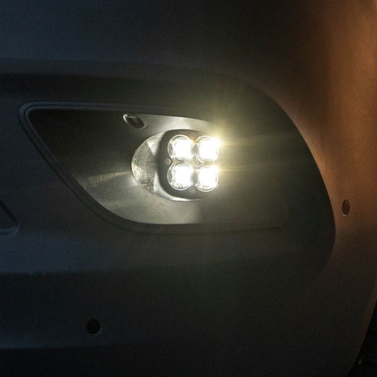 Baja Designs Fog Pocket Light Kit Squadron SAE Series Spot Pattern Clear Lens 447863