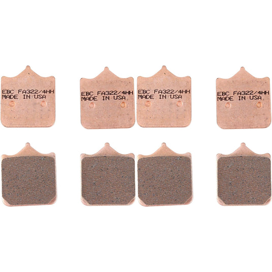 EBC Brake Pad Front Kit FA322/4HH for Ducati 749 R 2004-2006