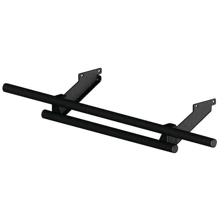 Load image into Gallery viewer, KFI Double Tube Rear Bumper - Black - 101665
