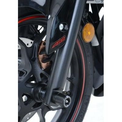 Load image into Gallery viewer, R&amp;G Racing Black Fork Protectors FP0162BK

