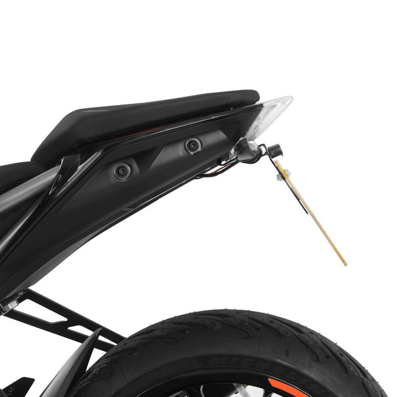 Load image into Gallery viewer, R&amp;G Racing Black Tail Tidy License Plate Holder LP0349BK
