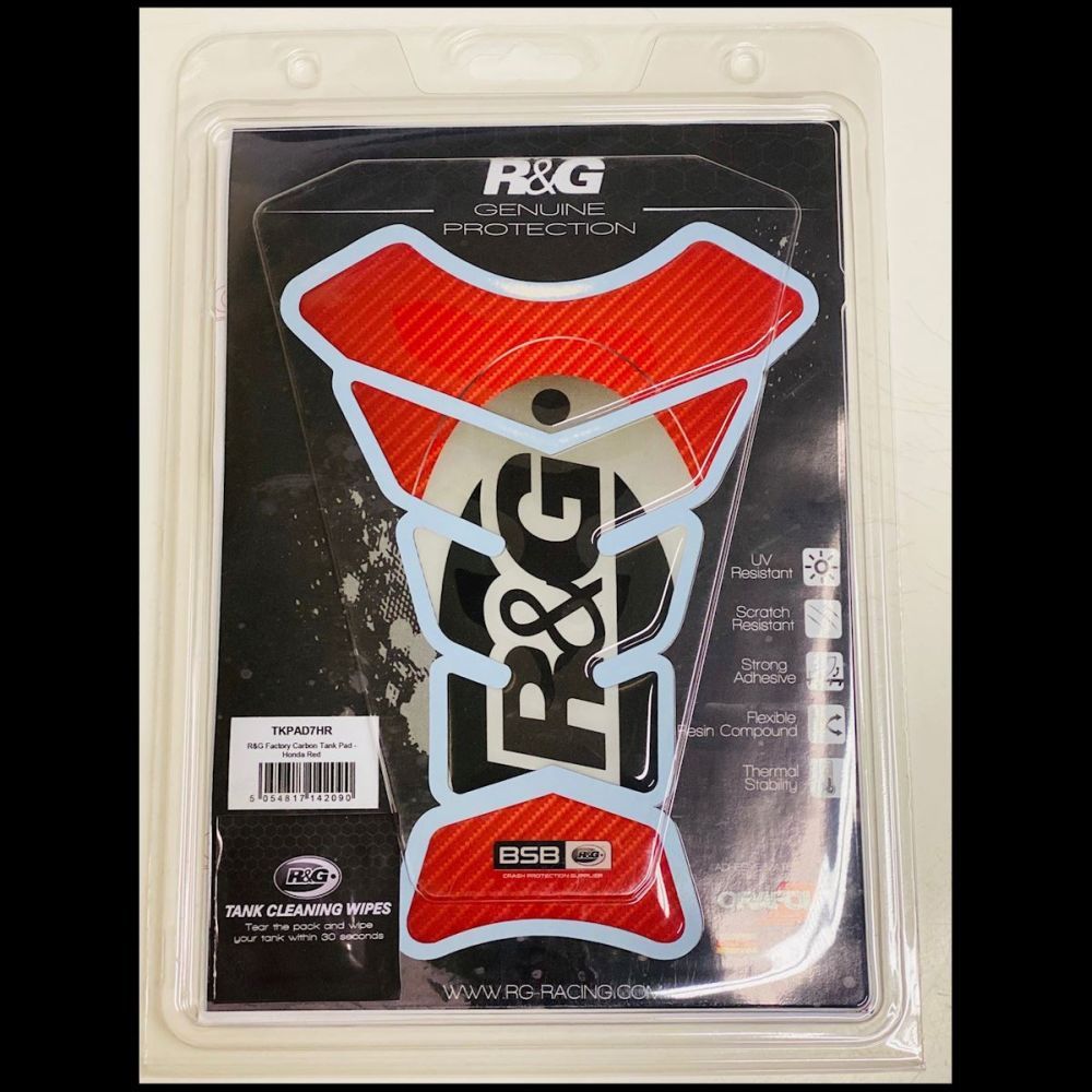 R&G Racing Factory Carbon Tank Pad For 2023-2024 Honda Transalp XL750
