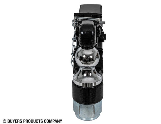 Buyers 10 Ton Combination Pintle Hitch fits 2-1/2 Inch Receiver, 2 Inch Ball