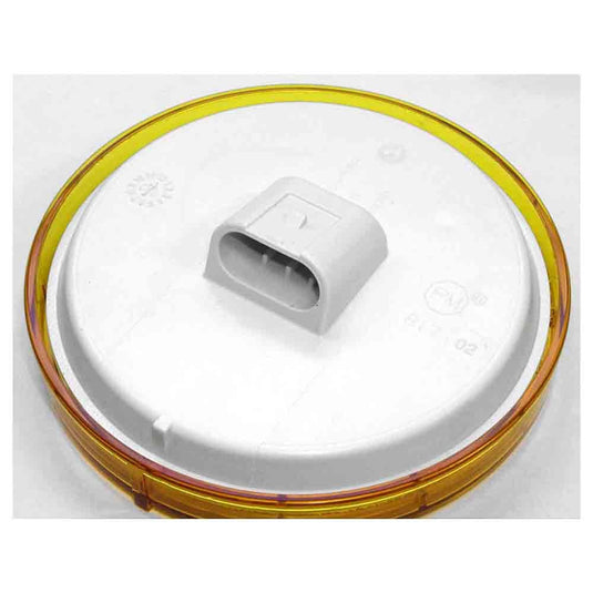 LumenX 4 Inch Round LED Trailer Tail Light - Amber