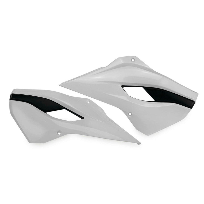 Load image into Gallery viewer, Acerbis White/Black Radiator Shrouds for Husqvarna - 2393410002

