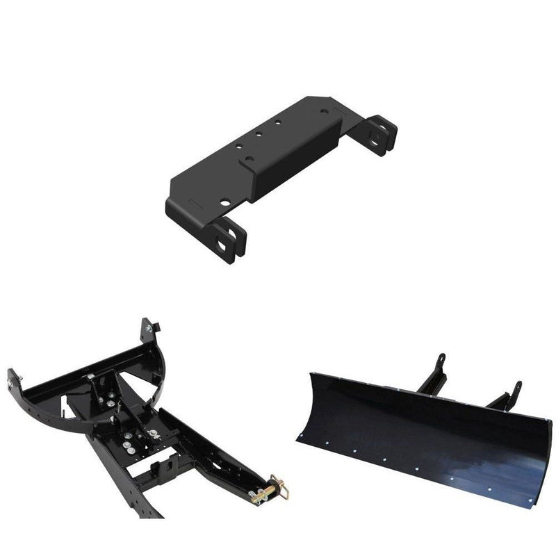 Load image into Gallery viewer, Denali Black UTV Snow Plow Kit For CF-Moto UFORCE 1000 2019-2020
