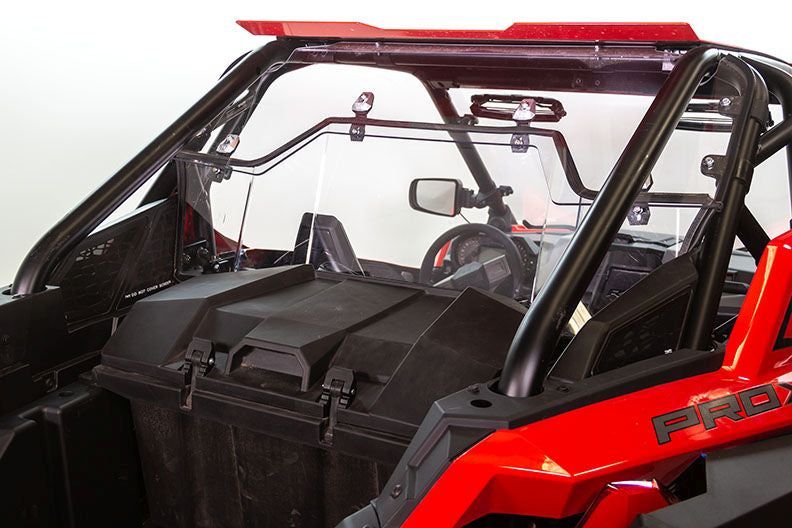 Load image into Gallery viewer, Seizmik Hard Rear UV Resistant Windshield For Polaris RZR Pro XP 50-26104
