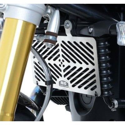 R&G Racing Stainless Steel Oil Cooler Guard For 2014-2018 BMW R Nine T SCG0004SS