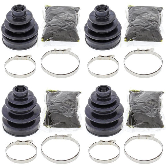 Complete Front Inner & Outer CV Boot Repair Kit for Honda TRX420 FPA 2009-2014