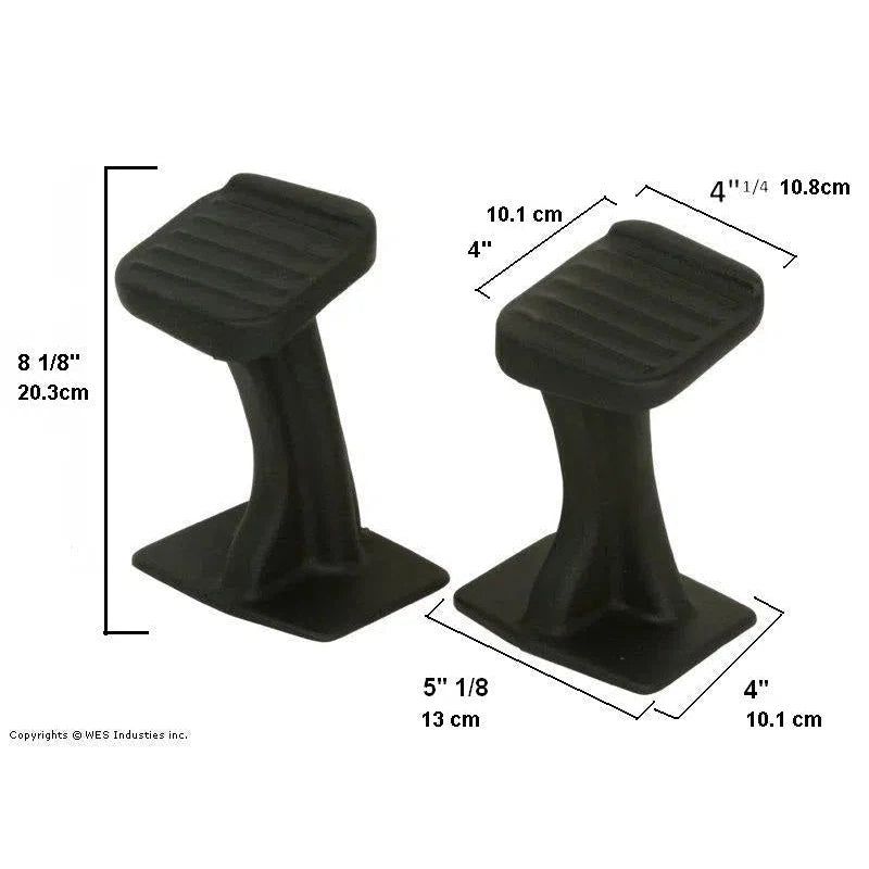 Load image into Gallery viewer, Yamaha Honda Kawasaki Polaris Universal ATV Foot Peg 8&quot; 115-0002
