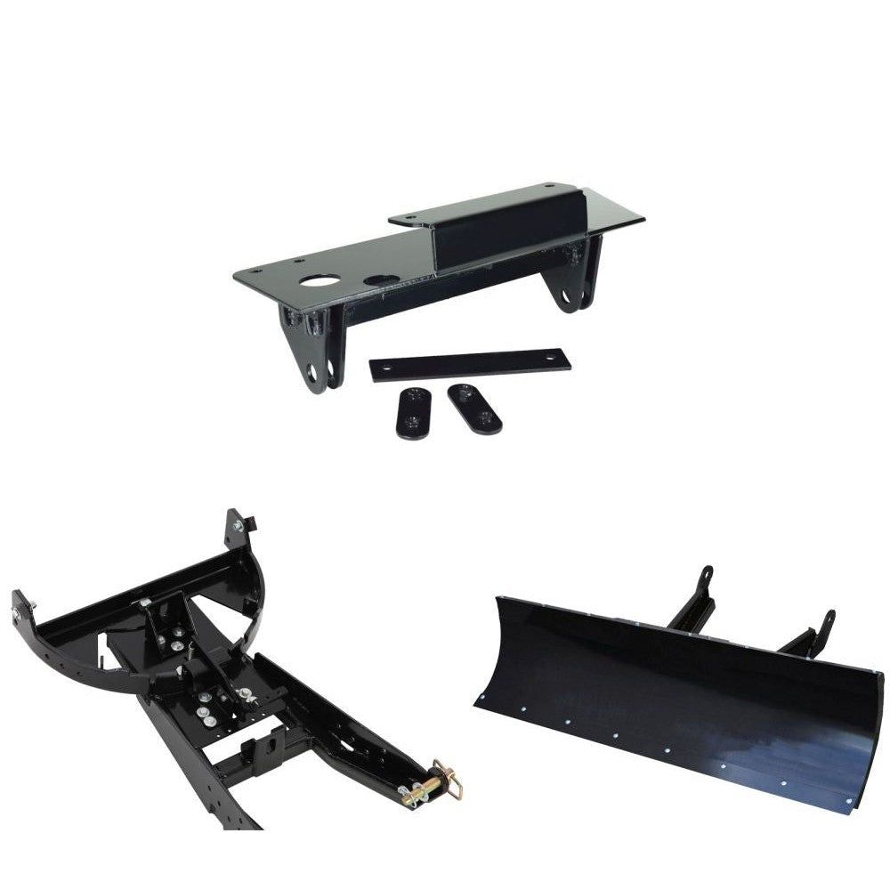 Denali Black UTV Snow Plow Kit For Kawasaki Teryx 750 2014-2021