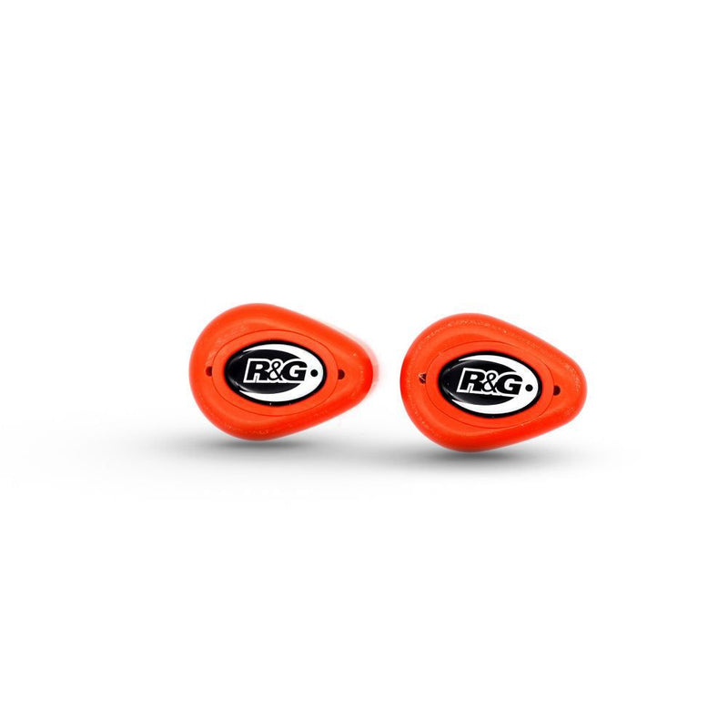 Load image into Gallery viewer, R&amp;G Racing Orange Aero Style Crash Protectors For 2020-2024 KTM 390 Adventure
